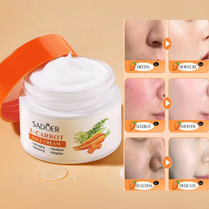 Sadoer Carotene Beta Carrot Anti Aging Face Cream - 50g Sadoer