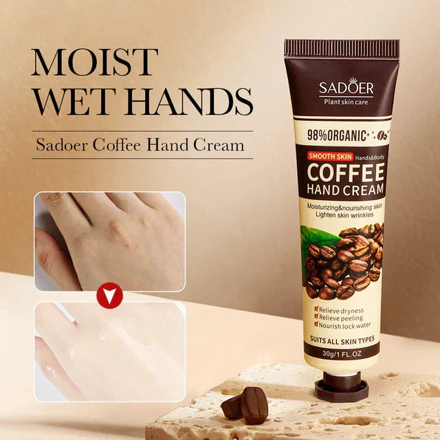 Sadoer Coffee Moisturizing Hand Cream - 30g Sadoer