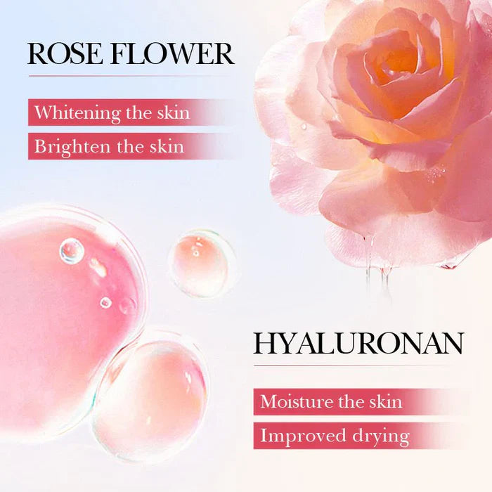 Sadoer Double Tube Hyaluronan Whitening Rose Hydrating Body Lotion - 100ml Sadoer