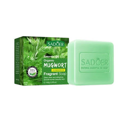 Sadoer Essential Oil Soap Organic Mugwort Conserve Fragrant Soap - 100g Sadoer