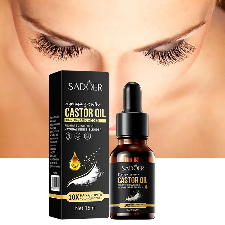 Sadoer Eyelash Growth Castor Oil - 15ml Sadoer