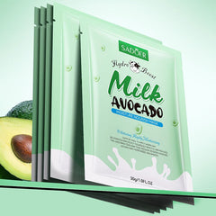Sadoer Hydrating and Moisturising Hydro Boost Milk Avocado Sheet Mask - 30g Sadoer