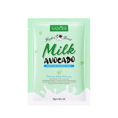 Sadoer Hydrating and Moisturising Hydro Boost Milk Avocado Sheet Mask - 30g Sadoer