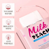 Sadoer Hydrating and Moisturising Hydro Boost Milk Peach Sheet Mask - 30g