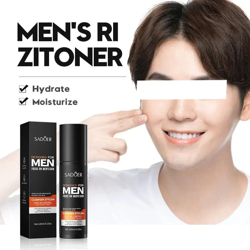 Sadoer Mens Toner Moisturizing Firming Emollient Moisturizing Water For Pores 120Ml Sadoer
