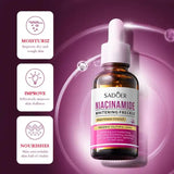 Sadoer Niacinamide Whitening Anti Freckle Essence Serum - 30ml