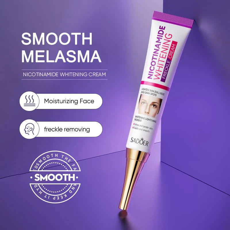 Sadoer Nicotinamide Whitening Lightening Spots Freckle Face Cream - 20g Sadoer