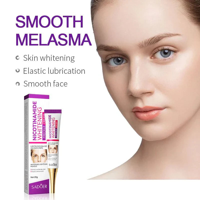 Sadoer Nicotinamide Whitening Lightening Spots Freckle Face Cream - 20g Sadoer