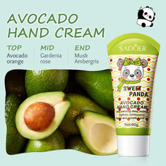 Sadoer Sweet Panda Avocado Hand Cream 60g Sadoer