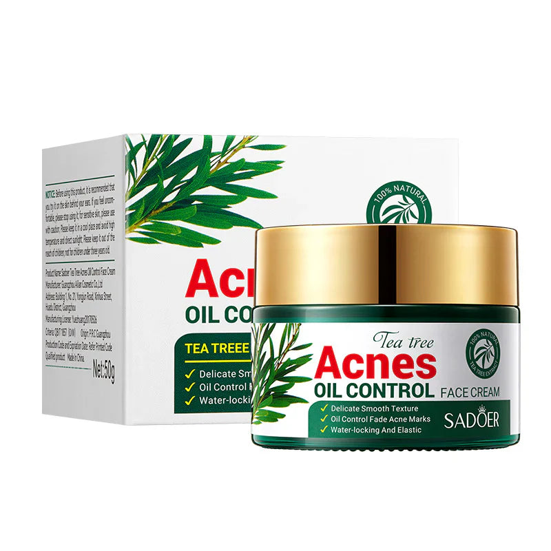 Sadoer Tea Tree Acnes Oil Control Face Cream - 50g Sadoer