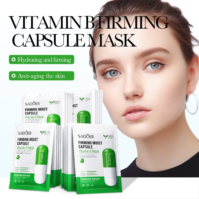 Sadoer Vitamin B Firming Moist Capsule Facial Sheet Mask Sadoer