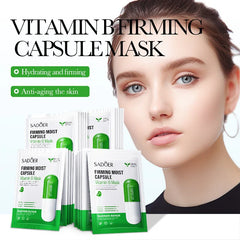 Sadoer Vitamin B Firming Moist Capsule Facial Sheet Mask Sadoer
