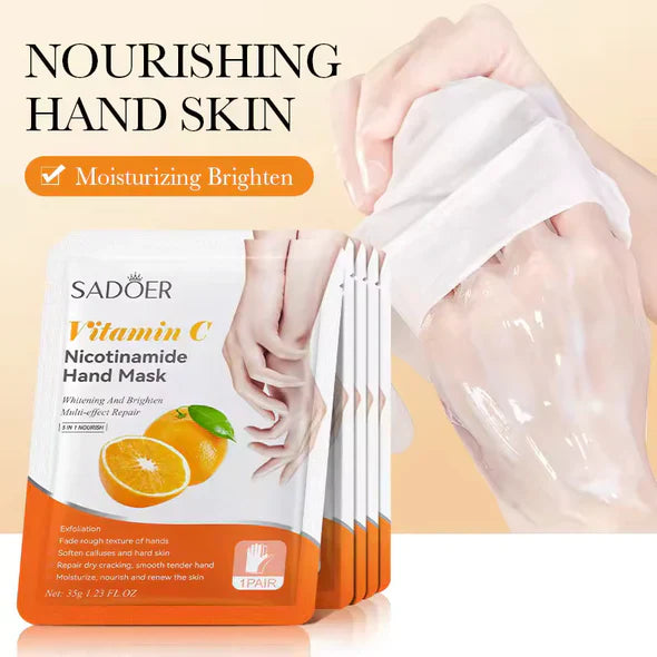 Sadoer Vitamin C Nicotinamide Whitening Hand mask - 35g Sadoer