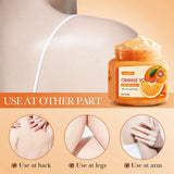 Sadoer Orange VC Scrub Soft And Exfoliating Bath Salt Scrub - 350g