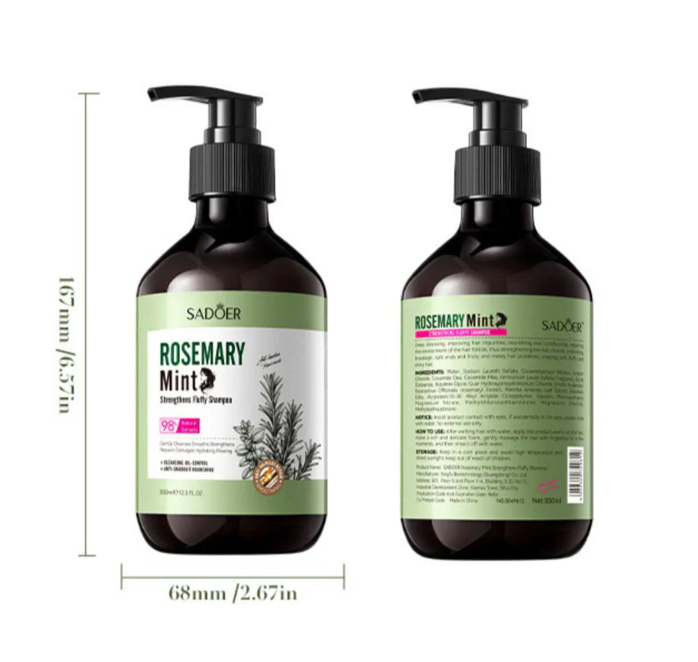 Sadoer Rosemary Mint Conditioner - 350ml Sadoer