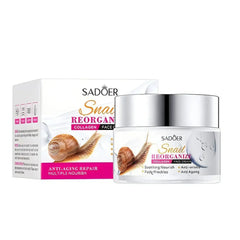 Sadoer Snail Reorganize Collagen Anti Aging Face Cream - 50g Sadoer