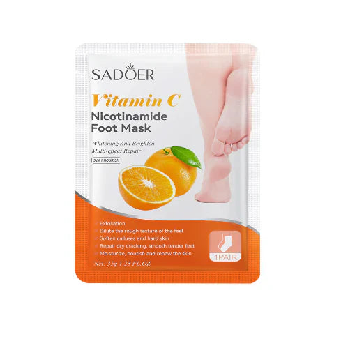 Sadoer Vitamin C Nicotinamide Moisturizing Foot Mask 35g Sadoer