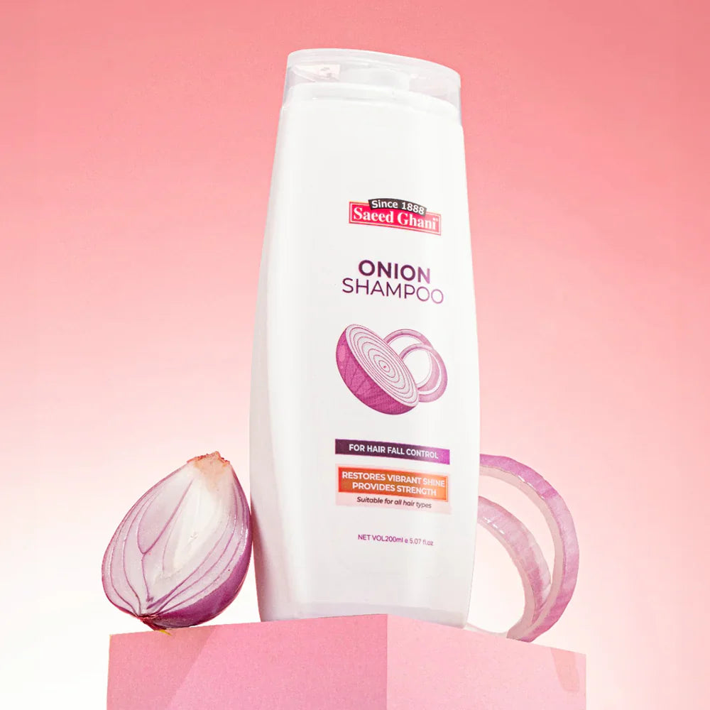 Saeed Ghani -  Anti Hairfall Onion Shampoo- 200ml Saeed Ghani