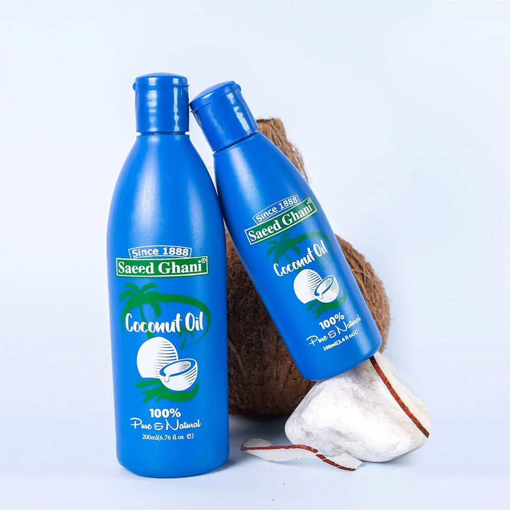 Saeed Ghani - Pure & Natural Coconut Oil - 100ml Saeed Ghani