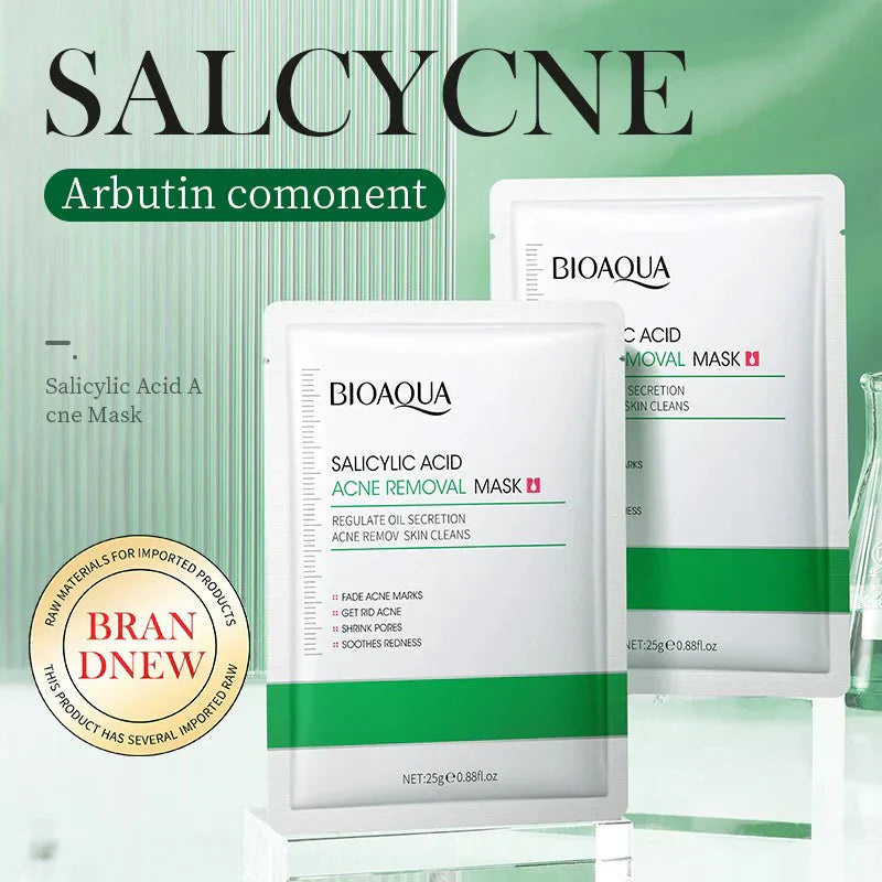 BIOAQUA Salicylic + Hyaluronic Vitamin E Sheet Masks Bioaqua