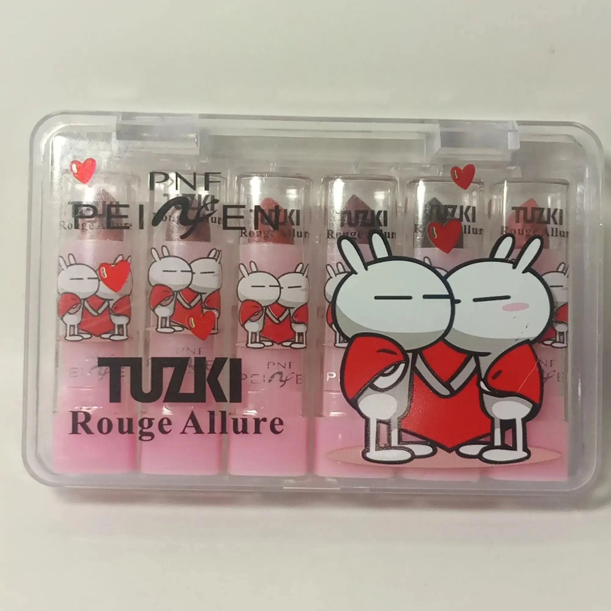 6 Pcs Beautiful Pocket Size Lipstick Tuzki