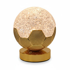 LED Crystal 3D Football Table Lamp Cosmia.pk