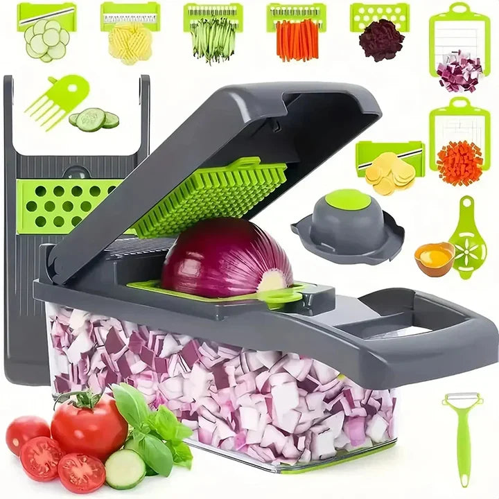 16 in 1 Multifunctional Vegetable Chopper Cosmia.pk