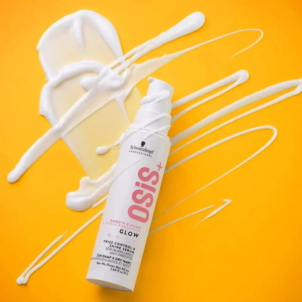 Schwarzkopf Osis+ Glow Frizz Control & Shine Serum - 50ml Schwarzkopf