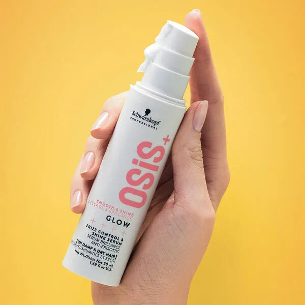 Schwarzkopf Osis+ Glow Frizz Control & Shine Serum - 50ml Schwarzkopf