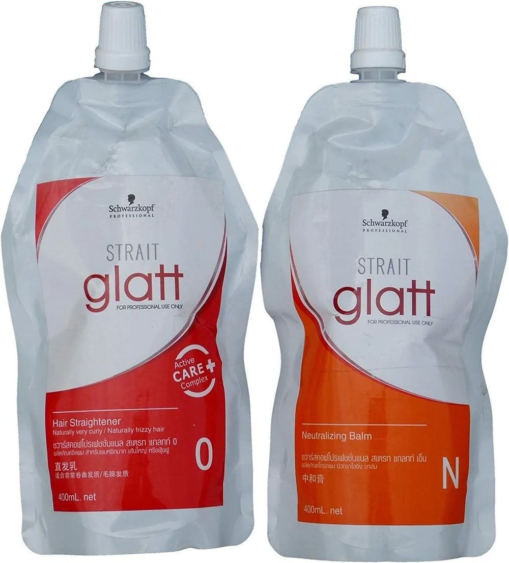 Schwarzkopf Glatt Professional Hair Straightener No.2 Neutralizer - 400ml Schwarzkopf