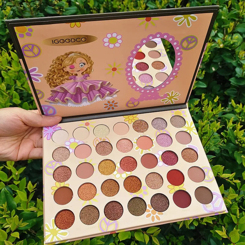 Igoodco Beauty For Ever 35 Color Eyeshadow Palette Igoodco