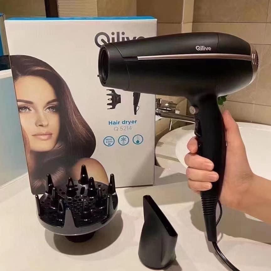 Qilive Professional Hair Dryer Heavy Motor* Qilive