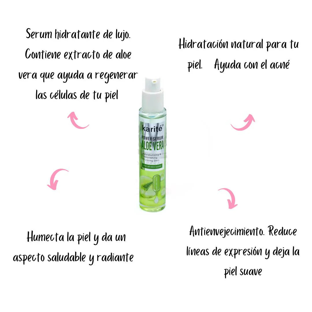 Original Karite Power Aloe Vera Moisturizing Serum - 35ml Karite