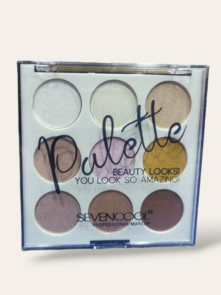 Seven Cool 9 Multi Colors Eyeshadow Palette Seven Cool