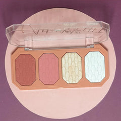 Seven Cool 2 in 1 Blusher + Highlighter palette Seven Cool