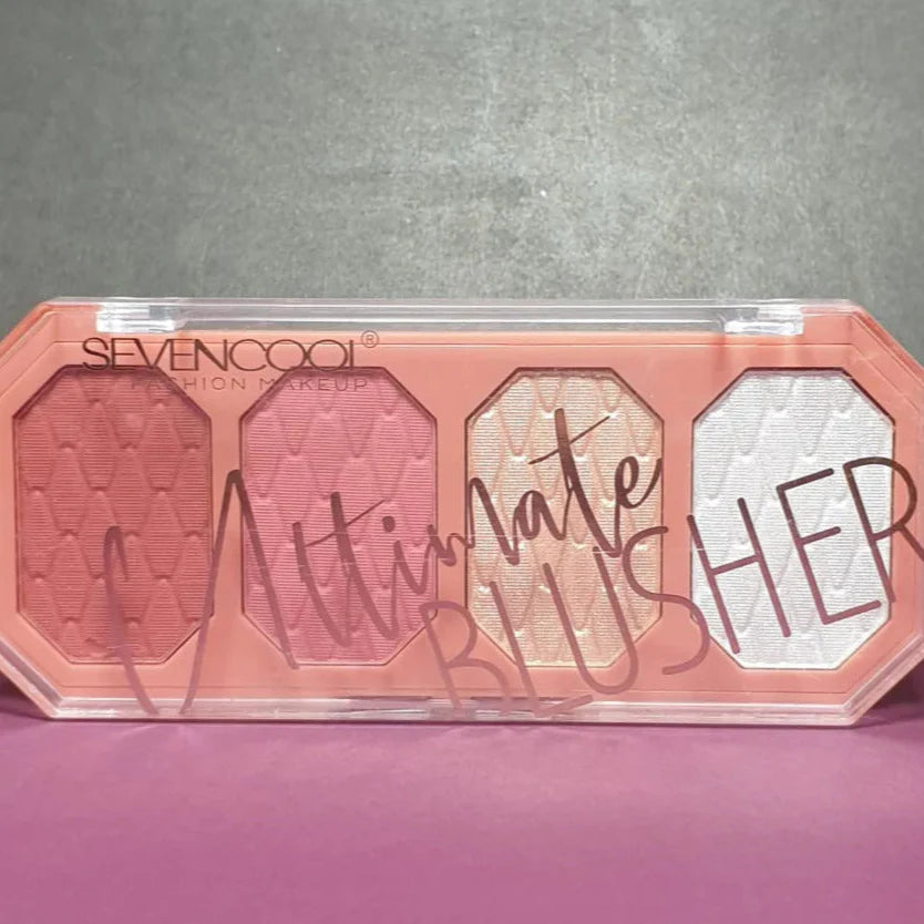 Seven Cool 2 in 1 Blusher + Highlighter palette Seven Cool