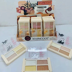 Seven cool 4 in 1 highlighter Palette Seven Cool