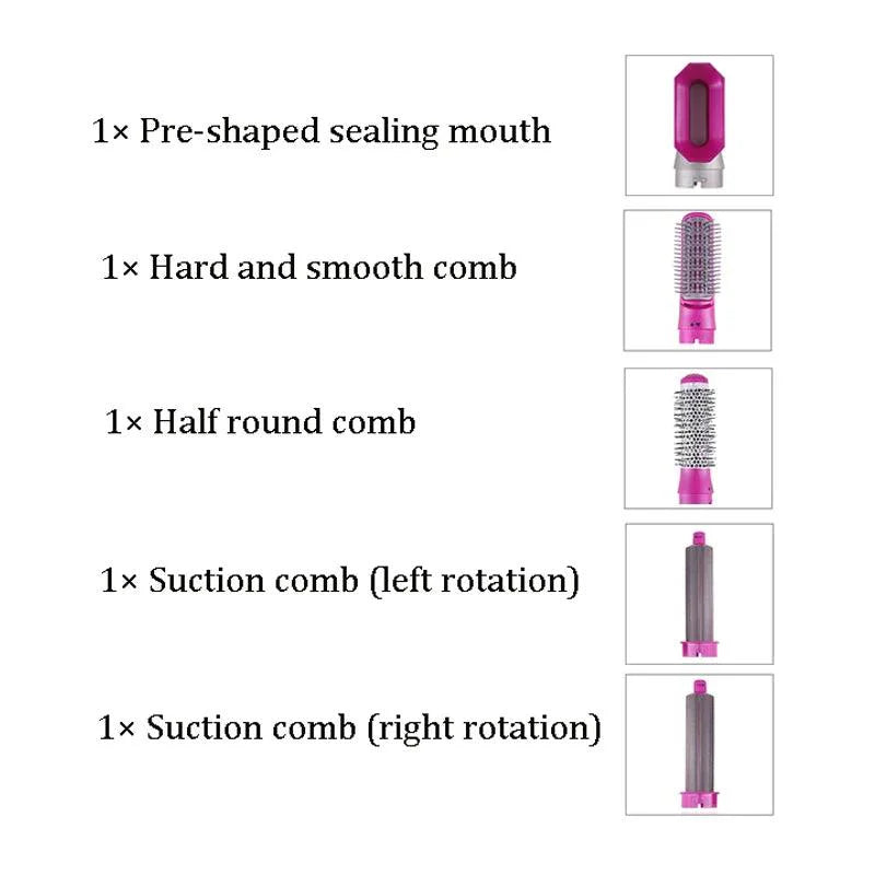 5 in 1 Hot Hair Dryer With Free Mini Spray - Limited Stock Cosmia