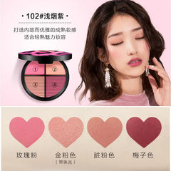 Kaxier 4 Color Blush Palette Kaxier