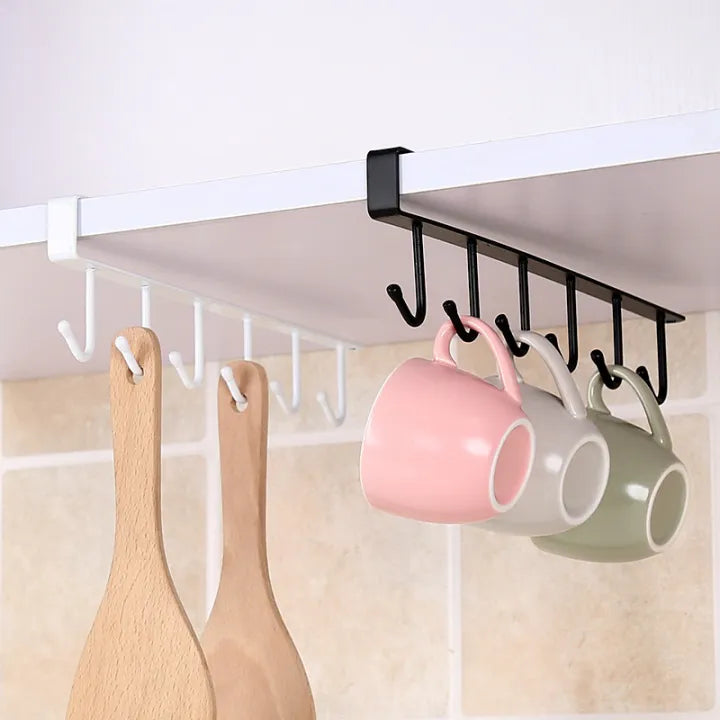 6 Hook Coffee Cup Mug Holder Cosmia.pk