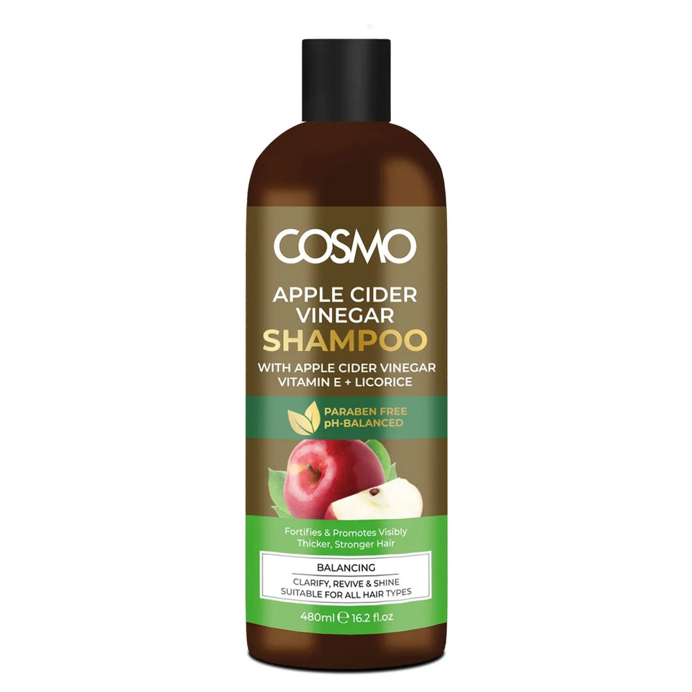 Cosmo Apple Cider Vinegar Shampoo - 480ml Cosmo