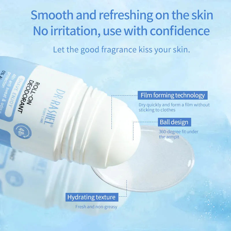 Dr. Rashel Shave Enjoy Roll-On Deodorant 48H Protection - 50ml Dr. Rashel