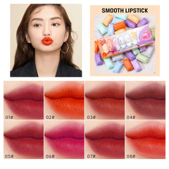 She Loves 8 Pcs Mini Candy Matte Lipstick Set She Loves