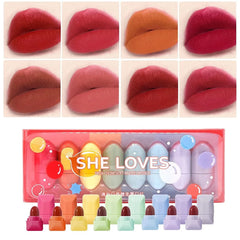 She Loves 8 Pcs Mini Candy Matte Lipstick Set She Loves