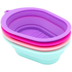 Silicone Foldable Makeup Brush Cleaning Pad Bowl Cosmia.pk