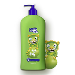 Suave - Silly Apple 3-in-1 Shampoo, Conditioner, Body Wash 532ml Suave