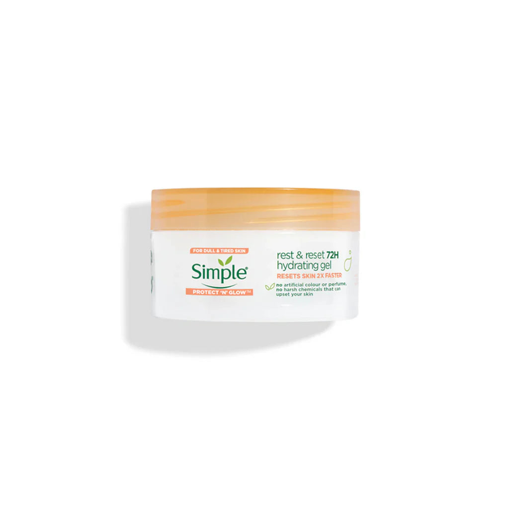 Simple Protect N Glow Rest & Reset 72h Hydrating Gel for Dull & Tired Skin - 50ml Simple