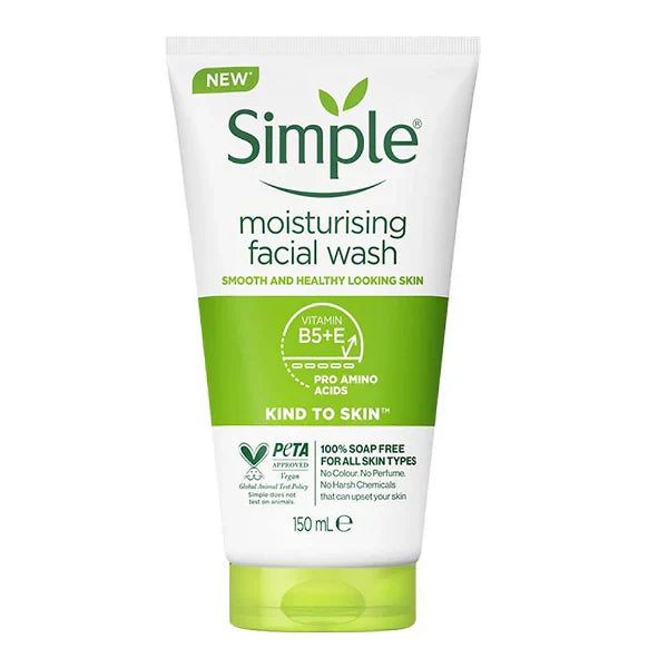 Simple Kind to Skin Moisturising Facial Wash - 150ml Simple