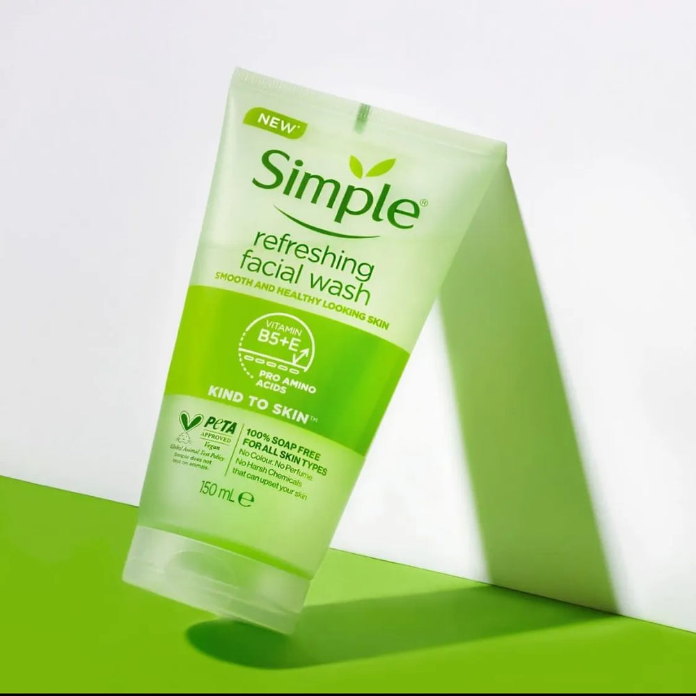 Simple Kind to Skin Refreshing Facial Wash - 150ml Simple