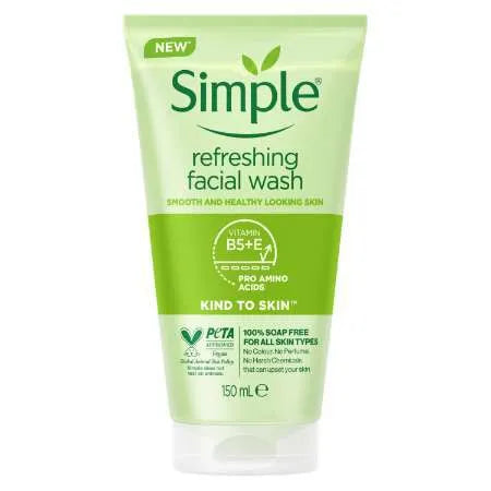 Simple Kind to Skin Refreshing Facial Wash - 150ml Simple